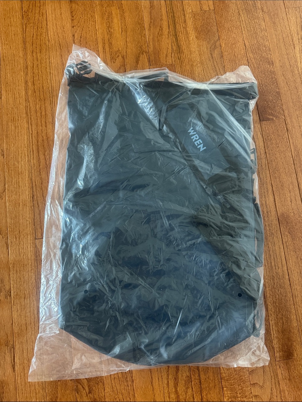 Wren Black Minimalist Backpack